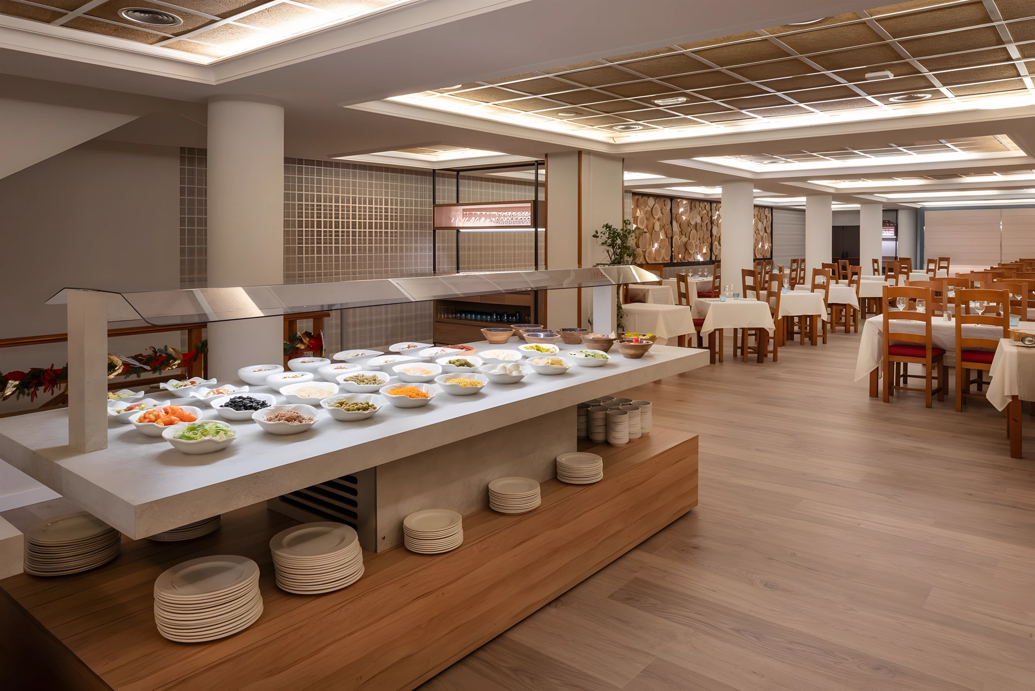 El comedor del hotel